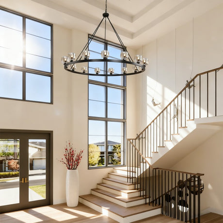 Vellu Round Chandelier 59"D