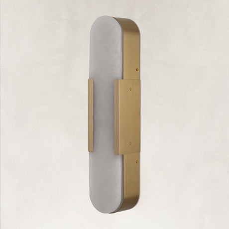 Velo Alabaster Wall Sconce 20"H