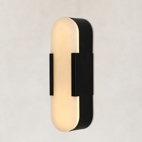 Velo Alabaster Wall Sconce 14"H