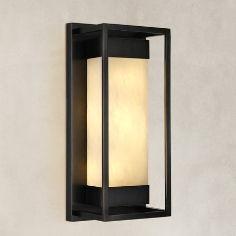 Vero Alabaster Wall Sconce 16"H