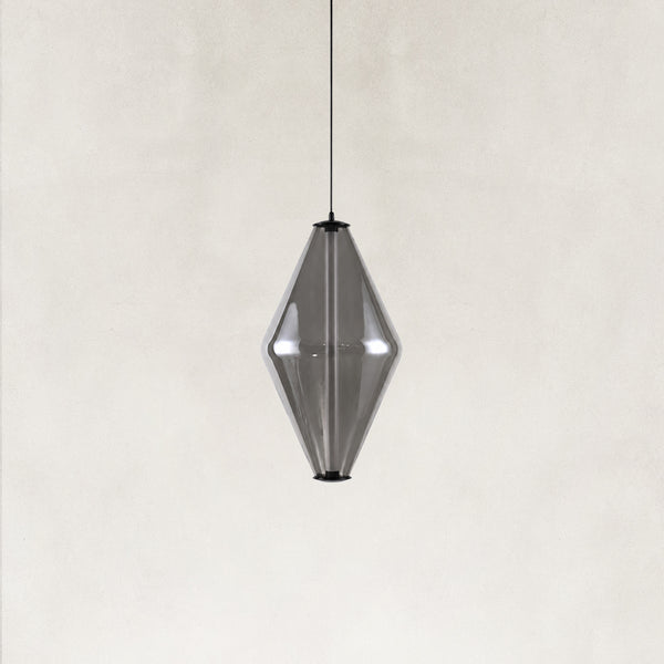 Vertex Glass Pendant 35"H
