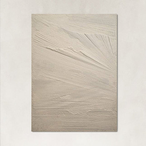 Wabi-Sabi Hand-Painted Textured Canvas Wall Art