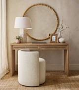 Silva - 20” Fluted Round End Table ( test product )